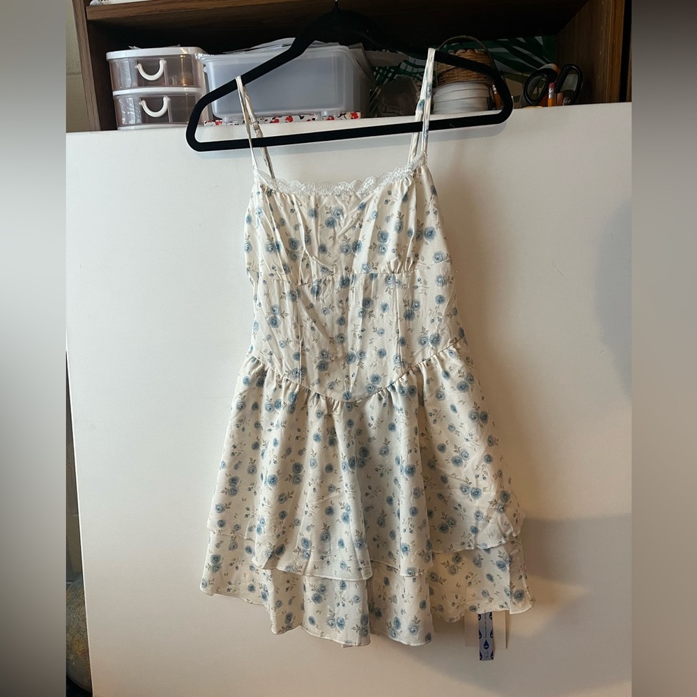 Cider Floral Corset Dress